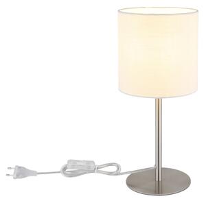 Globo 21440W - Lampă de masă BENSON 1xE27/40W/230V albă