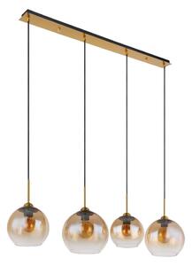 Globo 15788-4H - Candelabru suspendat pe cablu JAMESSA 4xE27/60W/230V, alamă