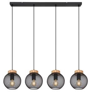 Globo 15663-4H - Lustru suspendat pe cablu PABLO 4xE27/40W/230V