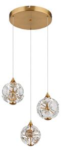 Globo 16047-3H - Lustră LED suspendată pe cablu VIRINA LED/24W/230V 3000K auriu