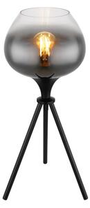 Globo 15548T1 - Lampă de masă MAXY 1xE27/40W/230V neagră