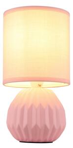 Globo 21730P - Lampă de masă SYLAS 1xE14/40W/230V roz