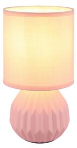 Globo 21730P - Lampă de masă SYLAS 1xE14/40W/230V roz