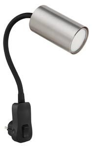 Globo 57911DP - Spot pentru priză ROBBY 1xGU10/35W/230V crom mat
