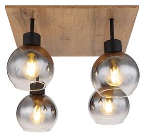 Globo 15656-4D - Lustră aplicată MOITAS 4xE27/40W/230V