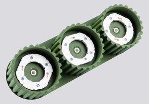 Sollux SL.2631 - Corp de iluminat tip spot AURA 3xGX53/10W/230V verde
