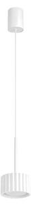 Sollux SL.2676 - Lustru suspendat pe cablu AURA 1xGX53/10W/230V alb