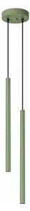 Sollux SL.2134 - Lustră suspendată pe cablu PASTELO 2xG9/8W/230V verde