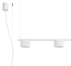 Sollux SL.2695 - Lustru suspendat pe cablu AURA 4xGX53/10W/230V alb