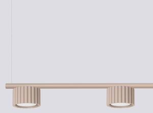 Sollux SL.2702 - Lustră suspendată pe cablu AURA 4xGX53/10W/230V taupe