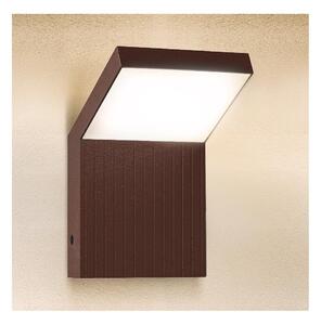 Brilagi - Aplica de perete LED de exterior RIANO LED/8W/230V maro IP65