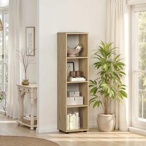 Biblioteca Adore Cubic, Stejar, 36x141x30 cm