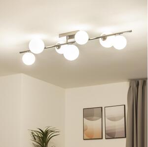 Brilagi - Lustră LED aplicată MILLA 7xG9/3W/230V negru crom/alb