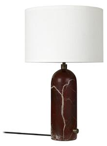 Lampă de masă GUBI, Gravity Small, reglabil, Roșu, Camera de zi, Piatră, Design