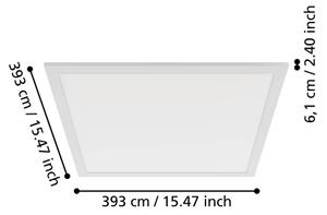 Eglo 901491 - Plafonieră LED MORADILLO, 18,8W, 230V, 40x40 cm, albă