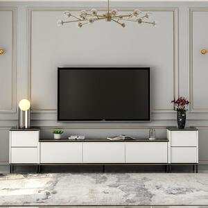 Comoda Tv Imaj, Gri, 180x45x35 cm