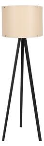 Lampadar Donald haaus V1, 60 W, Crem/Negru, H 145 cm