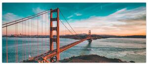 Tablou - Golden Gate, San Francisco (120x50 cm)