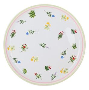 Set 6 Farfurii Holiday Ceramica, Alb, 25 cm