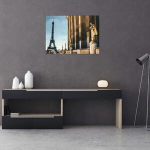 Tabou din piața Trocader, Paris (70x50 cm)