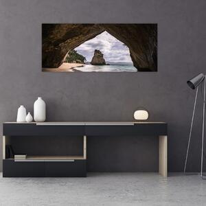Tablou din peșteră, Noua Zeelanda (120x50 cm)