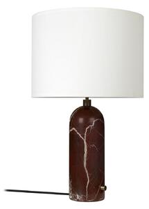 Lampă de masă GUBI, Gravity Large, reglabil, Roșu, Camera de zi, Piatră, Design