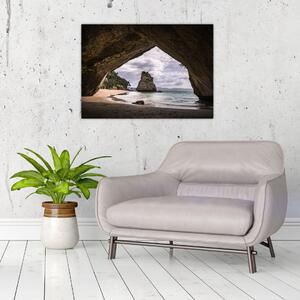 Tablou din peșteră, Noua Zeelanda (70x50 cm)