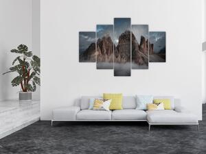 Tablou - Trei Dinți, Dolomiți Italieni (150x105 cm)