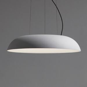 Martinelli Luce Maggiolone pendul 930 60cm alb, reglabil, Alb, Camera de zi / sufragerie, Metal, Design