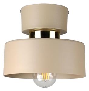 Plafonieră IGNIA 1xE27/60W/230V bej/auriu