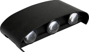 HÖFFTECH - Aplică de perete LED pentru exterior UP&DOWN 6xLED/1W/230V IP65