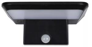 HÖFFTECH - Lampă solară LED de perete cu senzor, 5,5 V, 200 mAh, IP44