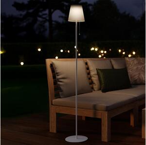 Eglo 901902 - Lampă solară de podea SCORDIANO LED/2,3W/3,7V 1800mAh IP44 albă