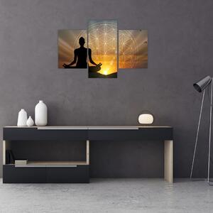 Tablou cu meditație (90x60 cm)