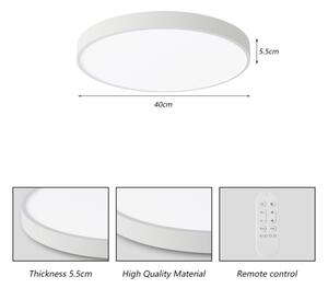 Plafonieră LED dimabilă Immax NEO 07251L SEMPLICI 36W/230V Wi-Fi Tuya alb + telecomandă