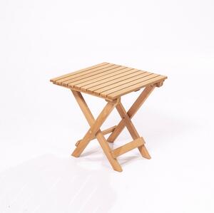 Set mobilier gradina Relax haaus V1, 3 piese, Maro/Crem, 100% lemn de fag