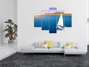 Tablou - Excursie cu navă (150x105 cm)