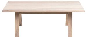 Masa de cafea din lemn si furnir, A-Line Stejar Deschis, L130xl70xH45 cm