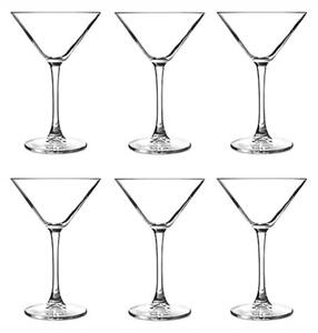 Set 6 Pahare Martini cu Picior SRX Enoteca 230 ml Eleganta si Rafinament pentru Cocktailuri Clasice