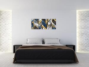 Tablou abstracției artistice (120x50 cm)