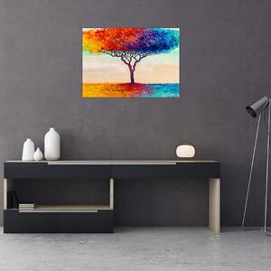 Tablou cu pom pictat (70x50 cm)