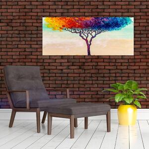 Tablou cu pom pictat (120x50 cm)