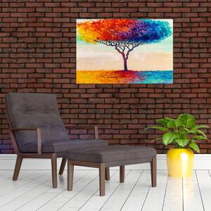 Tablou cu pom pictat (90x60 cm)