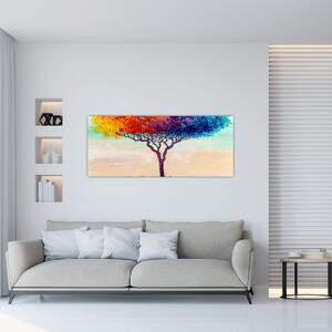 Tablou cu pom pictat (120x50 cm)