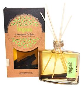 Difuzor organic Lemongrass & Spice 150 ml cubețișoare