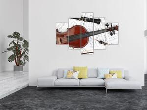 Tablou - Unelte muzicale (150x105 cm)