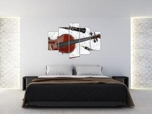 Tablou - Unelte muzicale (150x105 cm)