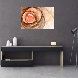Tablou - Trandafir sufletului artistic (90x60 cm)