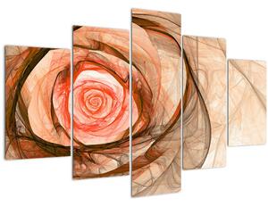 Tablou - Trandafir sufletului artistic (150x105 cm)