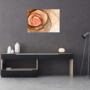 Tablou - Trandafir sufletului artistic (70x50 cm)